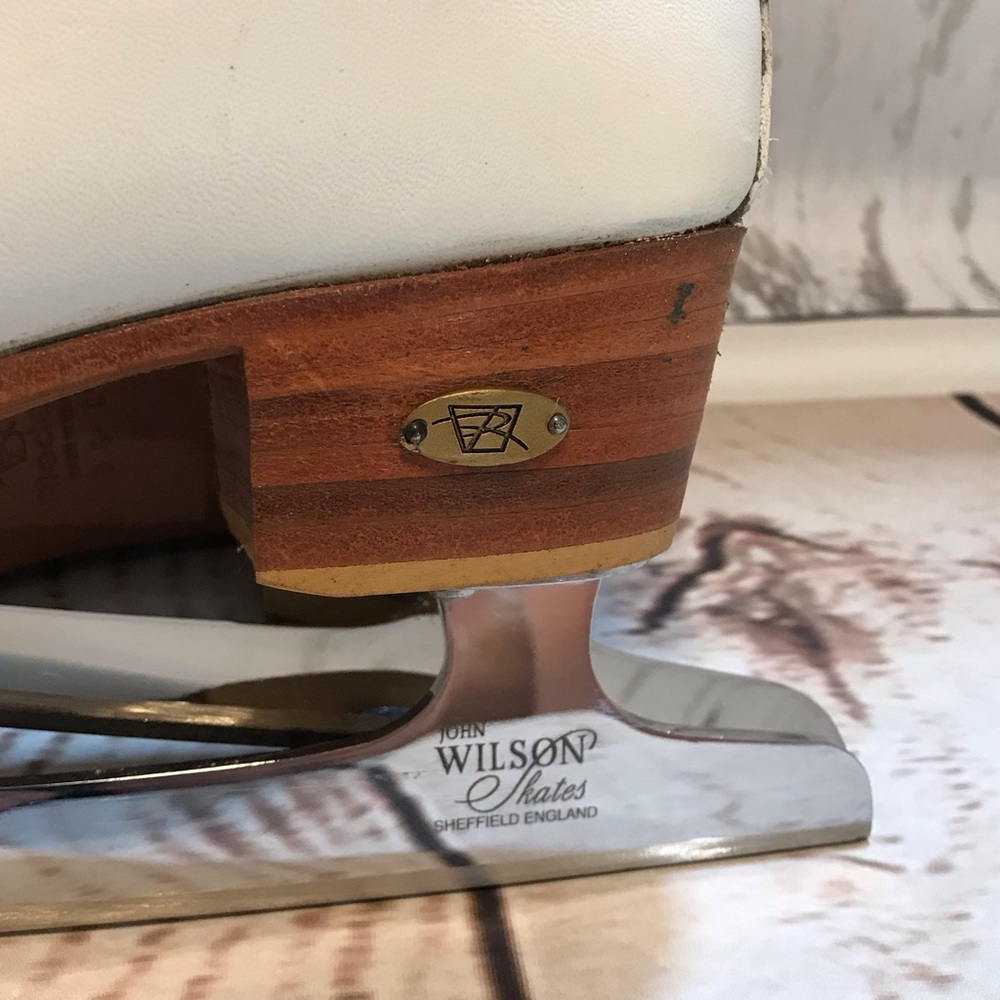 John WILSON Sheffield England blade Skate Riedell - Picture 2 of 16